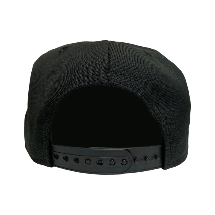 New Era 9FIFTY Marvel Black Panther Logo Snapback Hat Cap Black