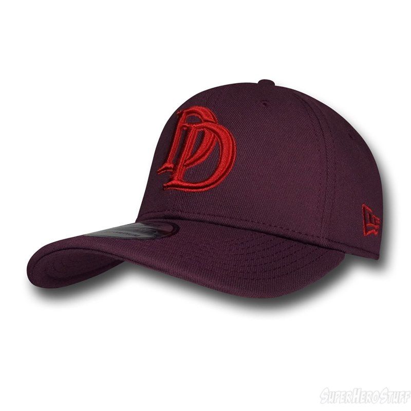 Marvel Daredevil Symbol 39Thirty New Era Fitted Hat - Large/Xlarge