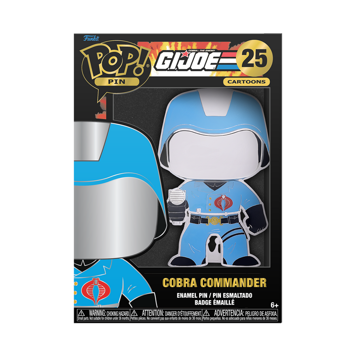 Funko Pop! Pins: G.I. Joe - Cobra Commander