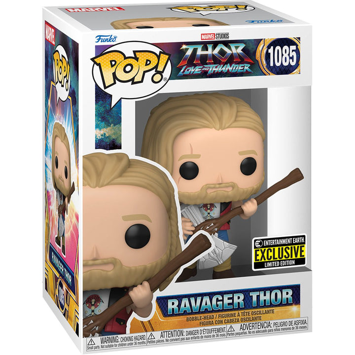 Funko Pop! Marvel: Thor: Love and Thunder - Ravager Thor Entertainment Earth Exclusive