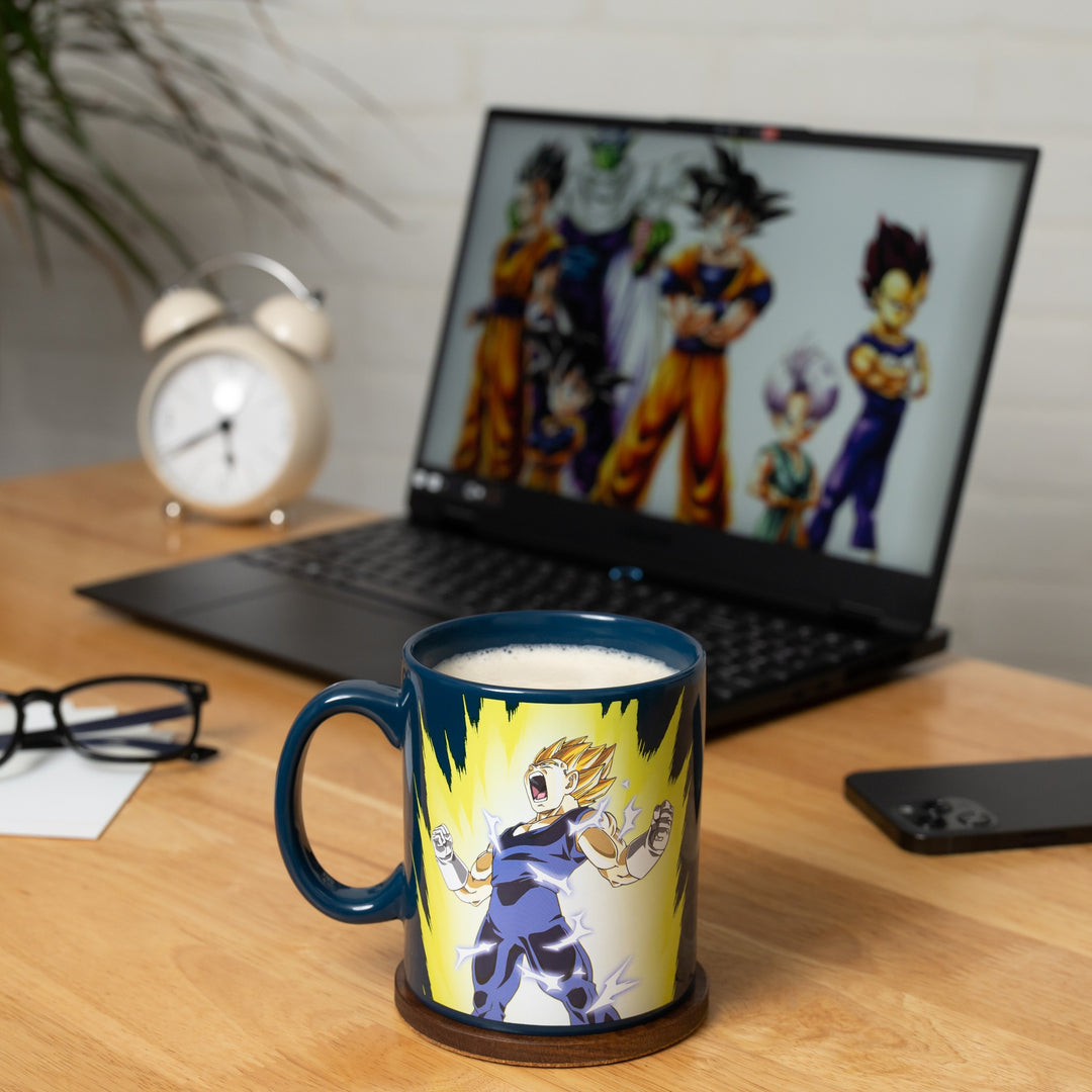 Dragon Ball Z Super Saiyan Vegeta Saiyan Pride 16 oz. Ceramic Coffee Mug