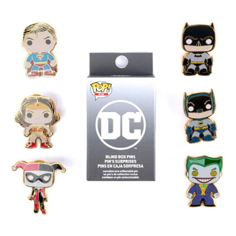DC Comics Pop! by Loungefly Random Blind Box Enamel Pin - Fundom