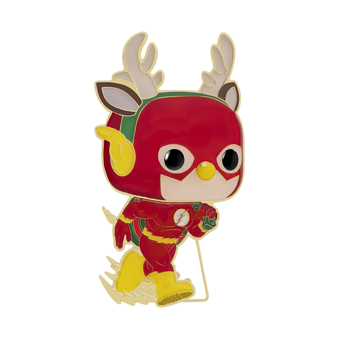 Funko Pop! Pins: DC Super Heroes Holiday - The Flash Holiday Dash