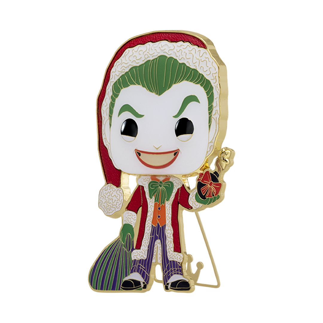 Funko Pop! Pins: DC Super Heroes Holiday - The Joker As Santa Chase