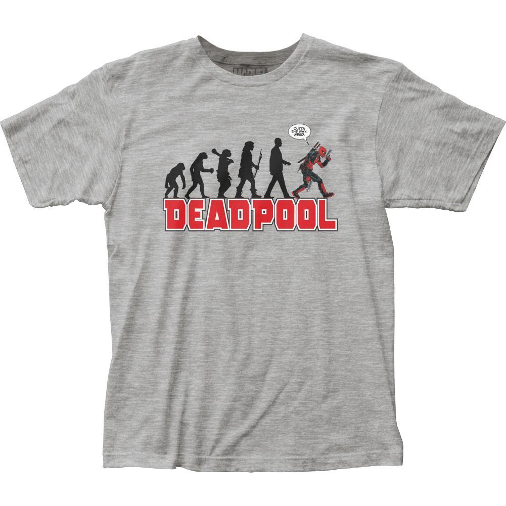 Deadpool Evolution Marvel Comics Adult T-Shirt