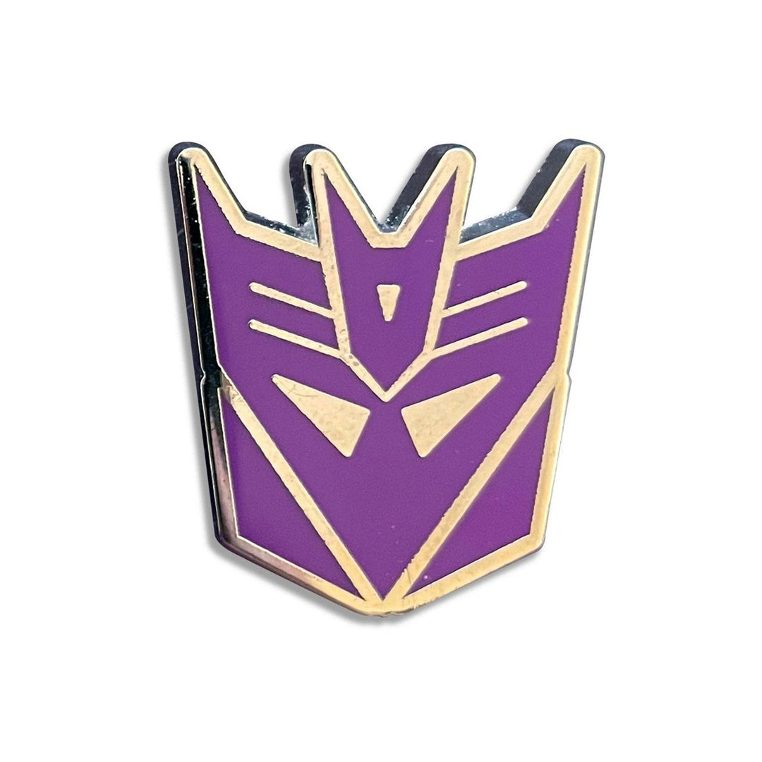 Transformers Decepticons Megatron And Symbol 2 Pack Enamel Pin Set