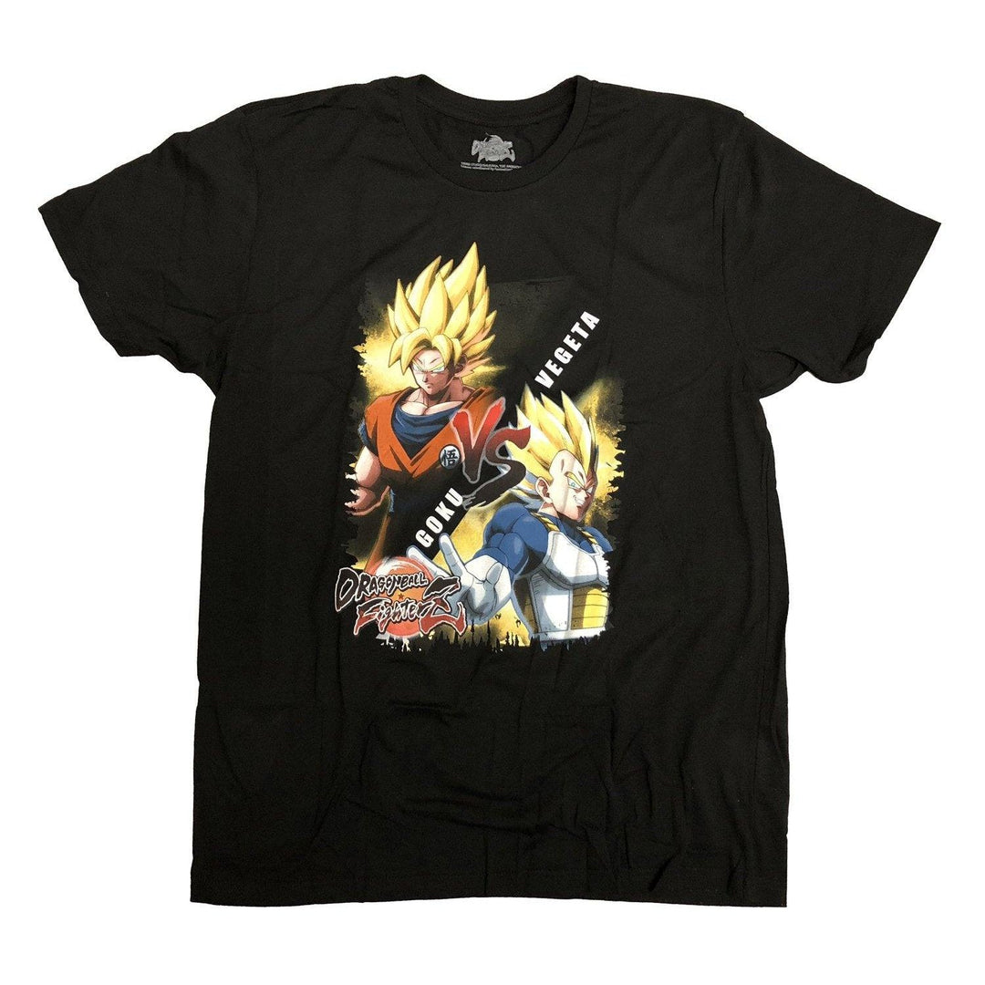 Dragon Ball Figther Z Goku Vs Vegeta Adult T-Shirt - Fundom