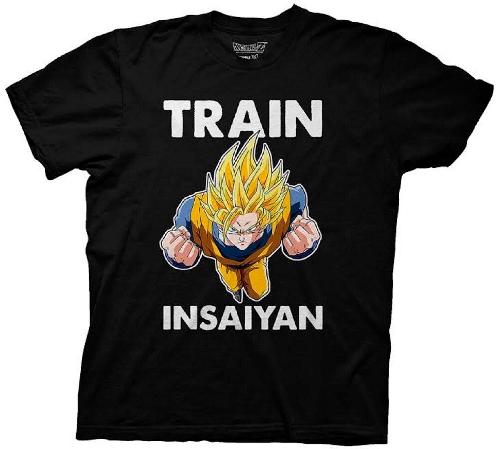 Dragon Ball Z Goku Train Insaiyan Dragon Ball Adult T-Shirt - Fundom