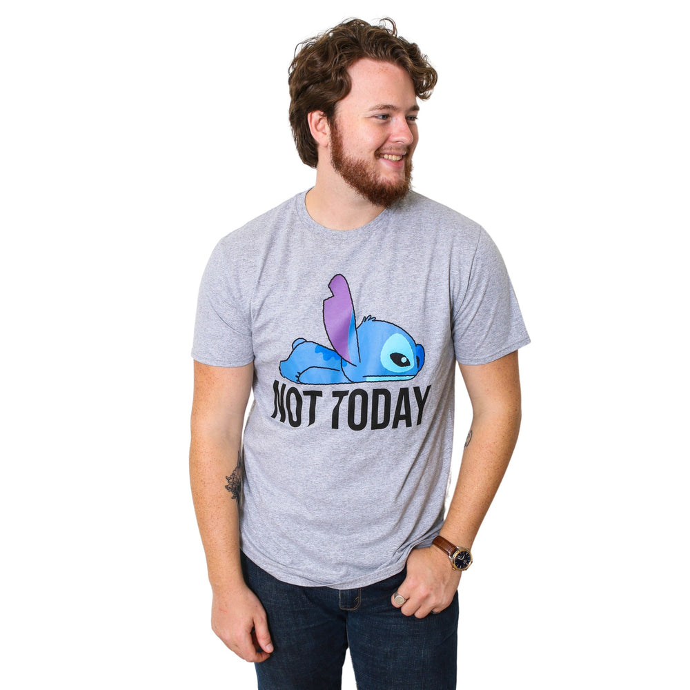 Disney Lilo And Stitch Not Today Mood Adult T Shirt