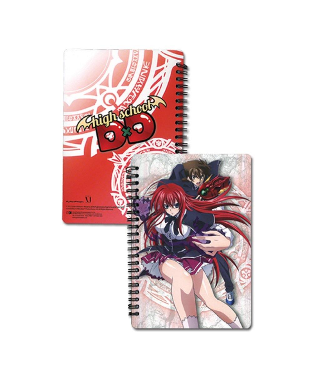 High School DxD Issie & Rias Anime Spiral Notebook