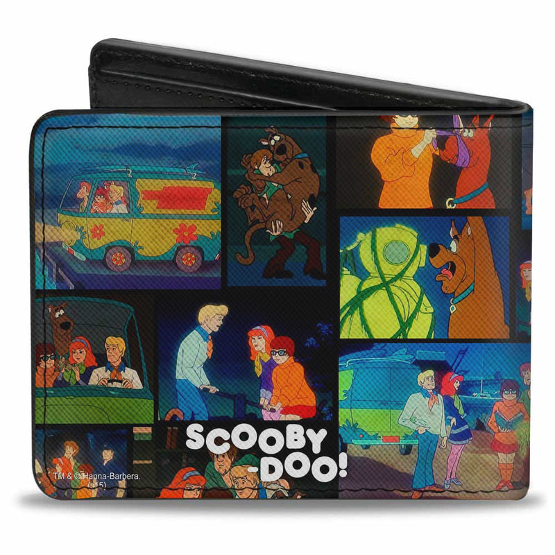 Scooby Doo & Shaggy Pose/Scene Blocks Bi-fold Wallet