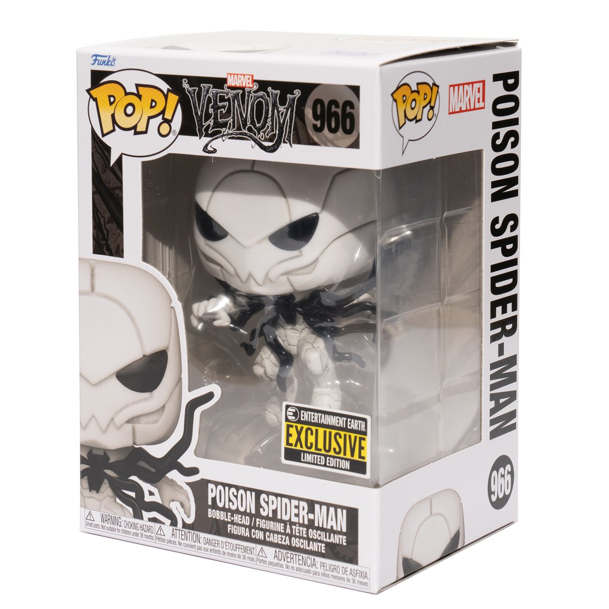 Funko Pop! Marvel: Venom Poison Spider-Man Entertainment Earth Exclusive  Vinyl Figure