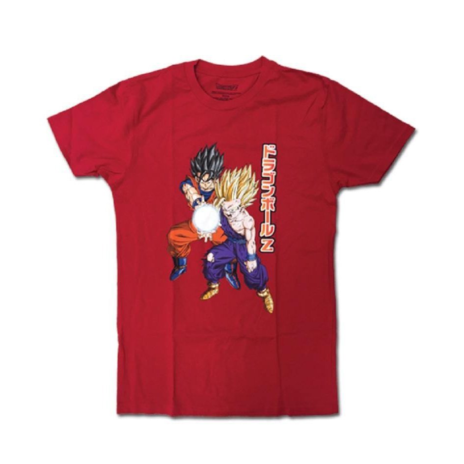 Dragon Ball Z Goku And Gohan Kamehameha Japanese T Shirt