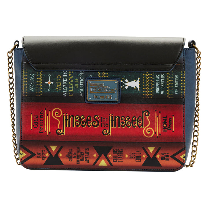 Loungefly Fantastic Beasts Magical Books Chain Strap Crossbody Bag Purse