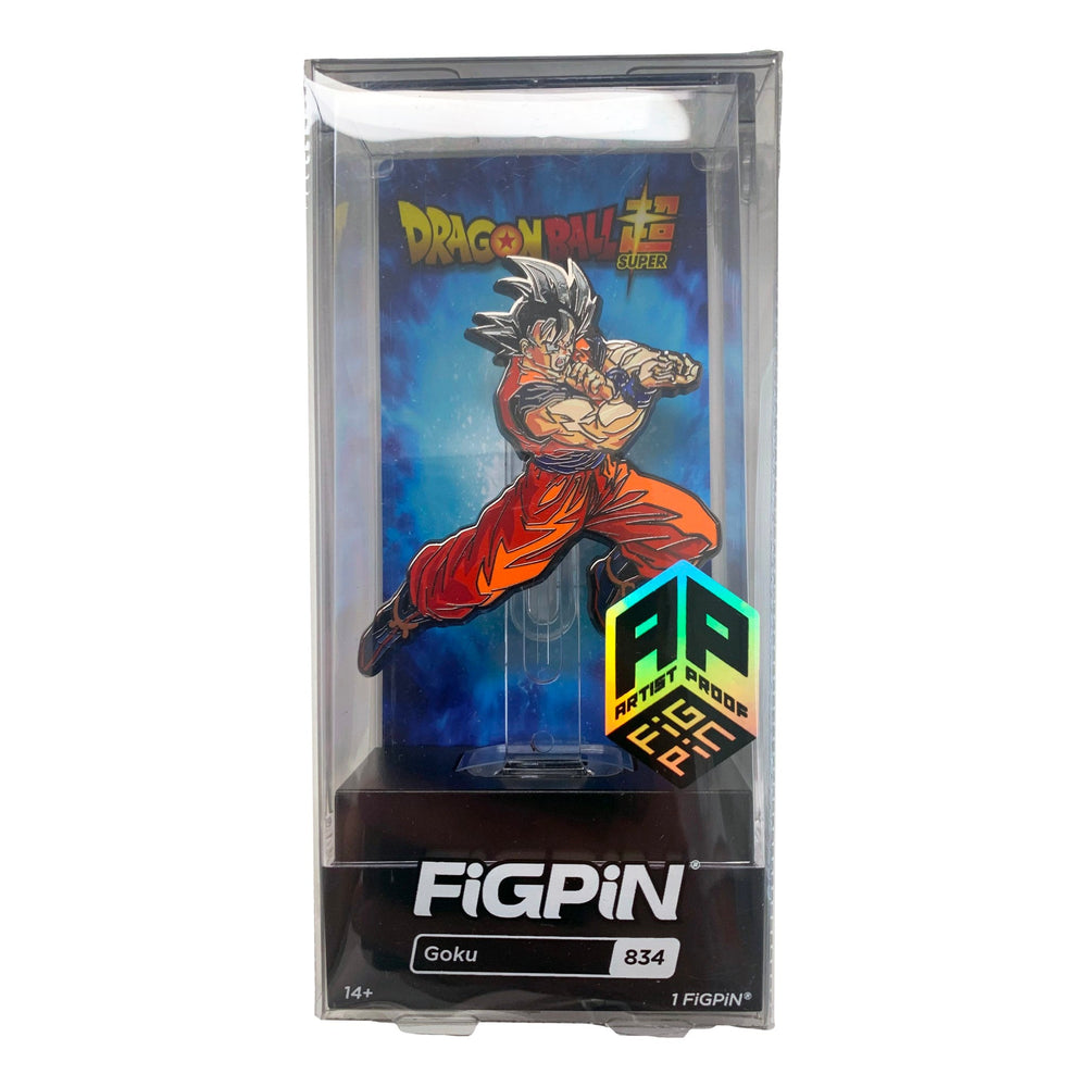 FiGPiN AP Artist Proof Dragon Ball Super Goku 834 Collectible Enamel Pin - Fundom