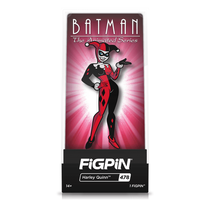 FiGPiN Classic: DC Classics - Batman The Animated Series Harley Quinn #478 Pin