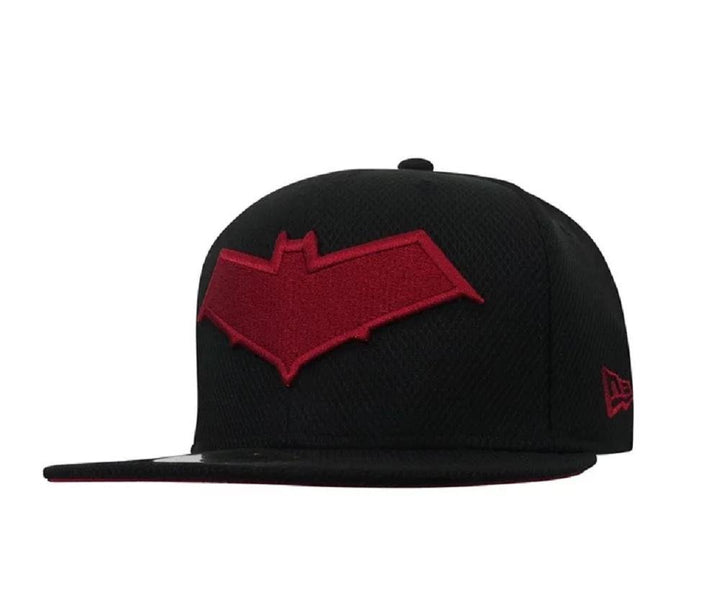 Red Hood Symbol New Era 9Fifty Black Scarlet Snapback Cap Hat