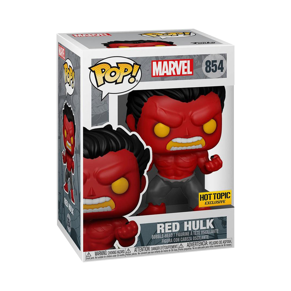 Funko Pop! Marvel - Red Hulk Hot Topic Exclusive
