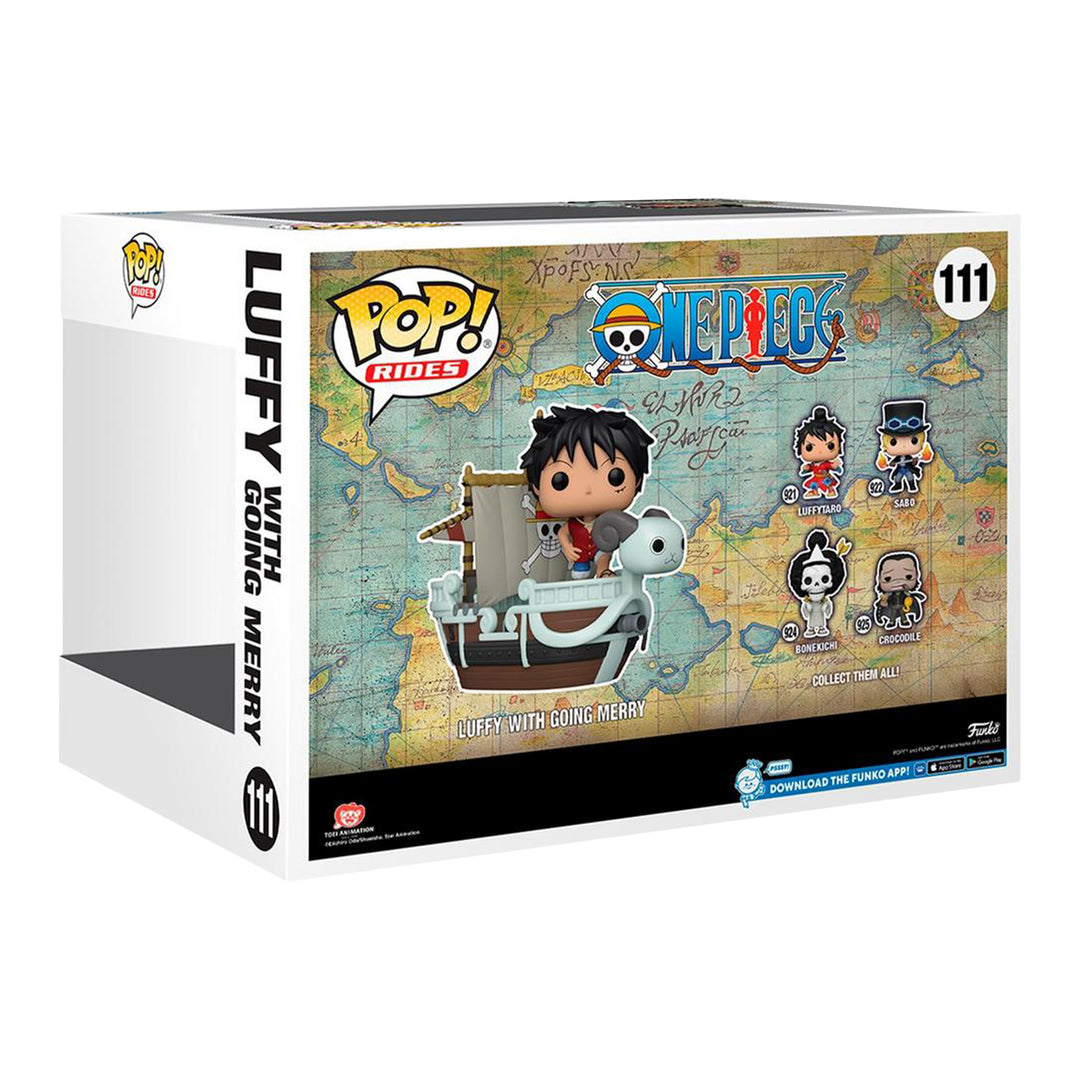 Funko Pop! Rides Animation: One Piece - Luffy with Going Merry 2022 Fall Convention Exclusive