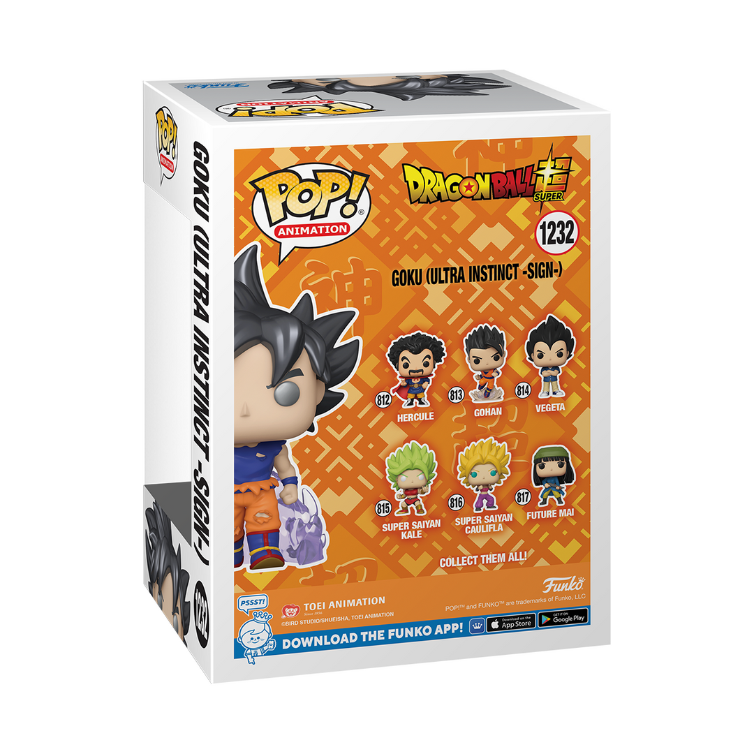 Funko Pop! Animation: Dragon Ball Super - Goku Ultra Instinct Sign 2022 Fall Convention Exclusive