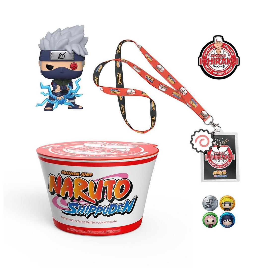 Funko Pop! Box: Naruto Shippuden Ramen Shop GameStop Exclusive Bundle