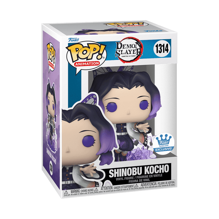 Funko Pop! Animation: Demon Slayer: Kimetsu no Yaiba - Shinobu Kocho Shop Exclusive - Fundom