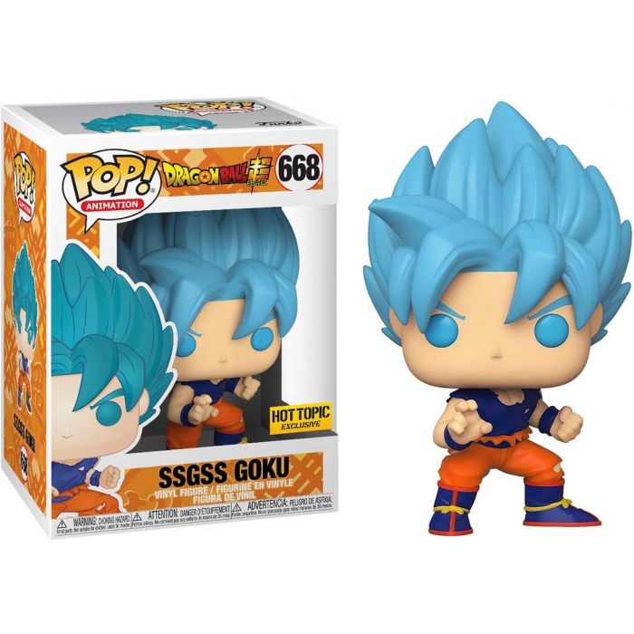 Funko Pop! Animation: Dragon Ball Super - SSGSS Goku Exclusive