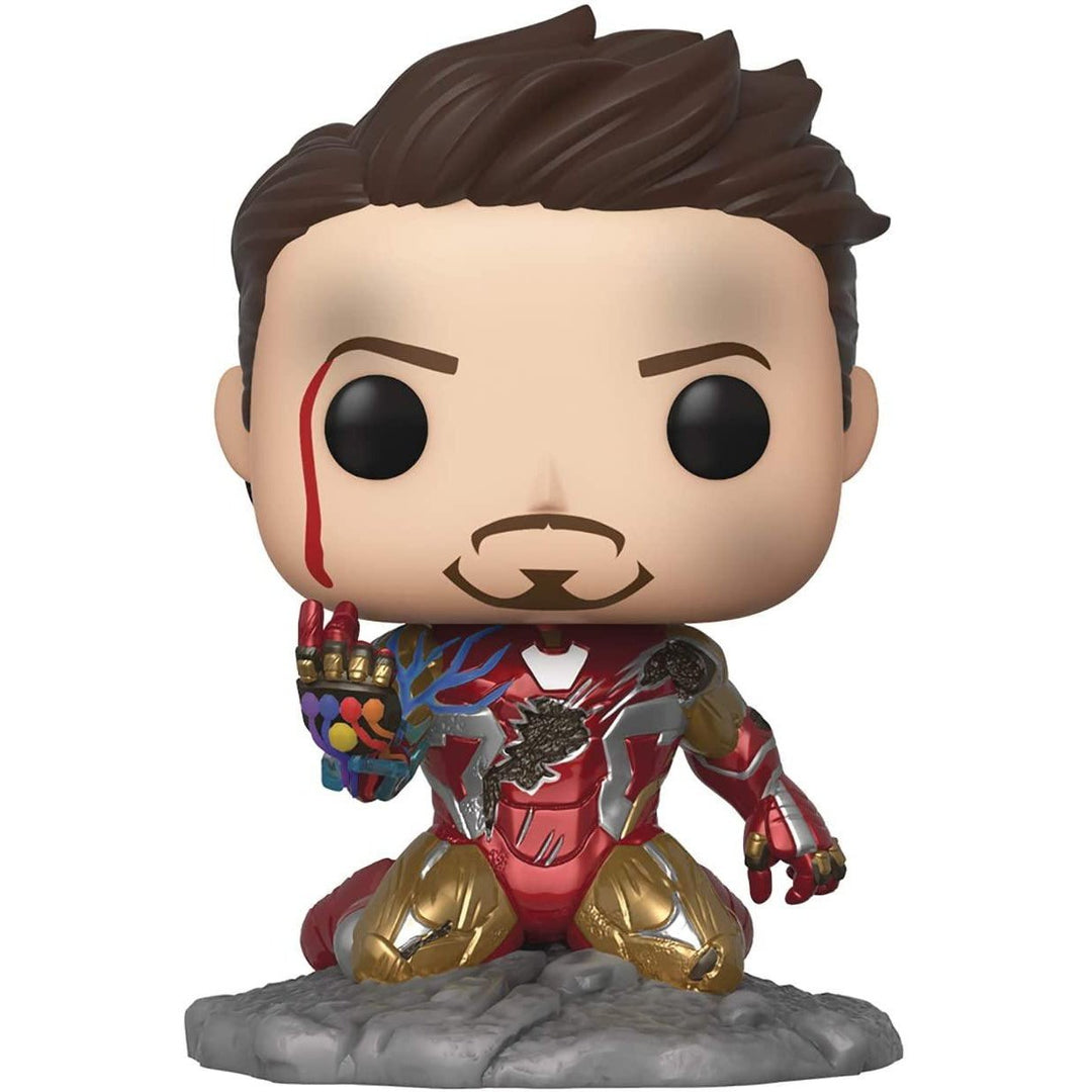 Funko Pop Avengers Endgame: I Am Iron Man Glow - in - The - Dark Deluxe Vinyl Figure - Fundom