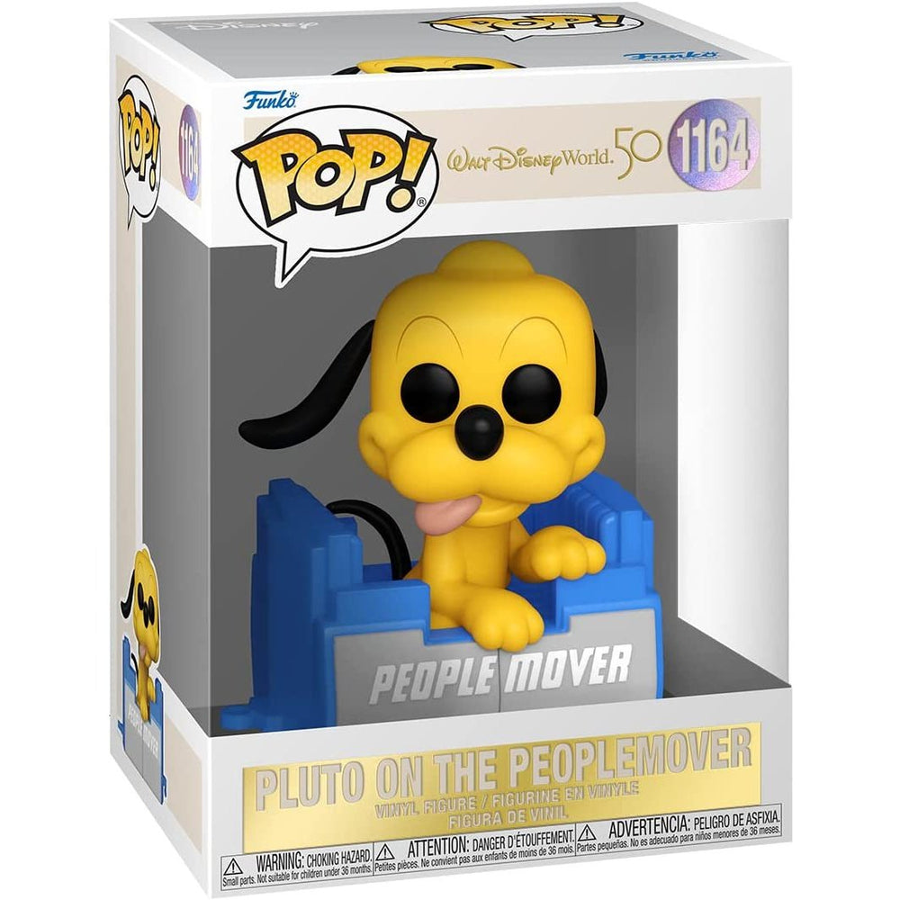Funko Pop! Disney: Walt Disney World 50th - Pluto on The People Mover Vinyl Figure - Fundom