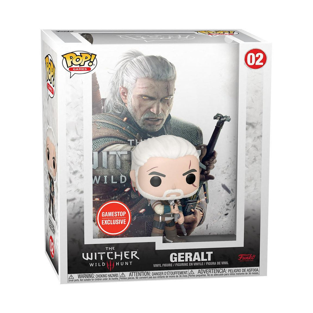 Funko POP! Game Cover: The Witcher III: Wild Hunt Geralt GameStop Exclusive Vinyl Figure - Fundom