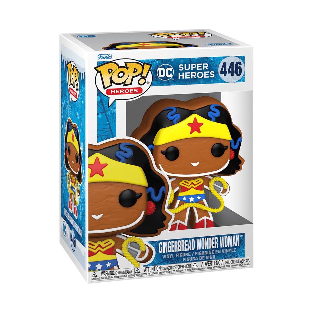Funko Pop! Heroes: DC Comics Holiday - Gingerbread Wonder Woman - Fundom