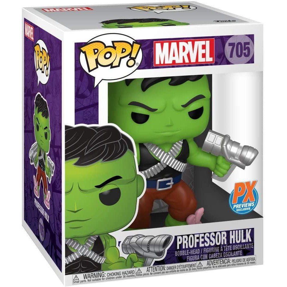 Funko Pop! Marvel Super Heroes Professor Hulk 6" Deluxe Vinyl Figure - Fundom