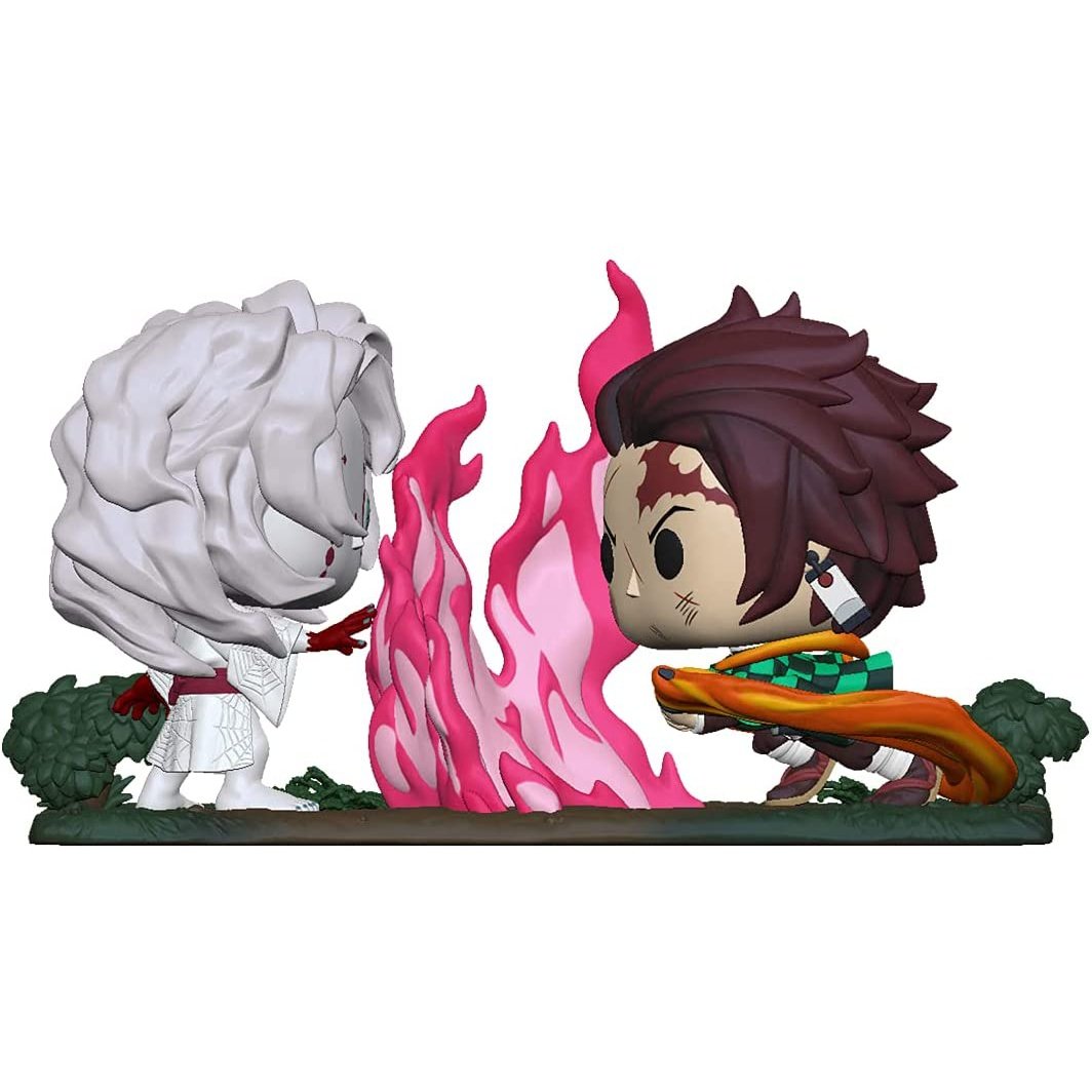 Funko Pop! Moment: Demon Slayer - Tanjiro vs. Rui Vinyl Figure - Fundom