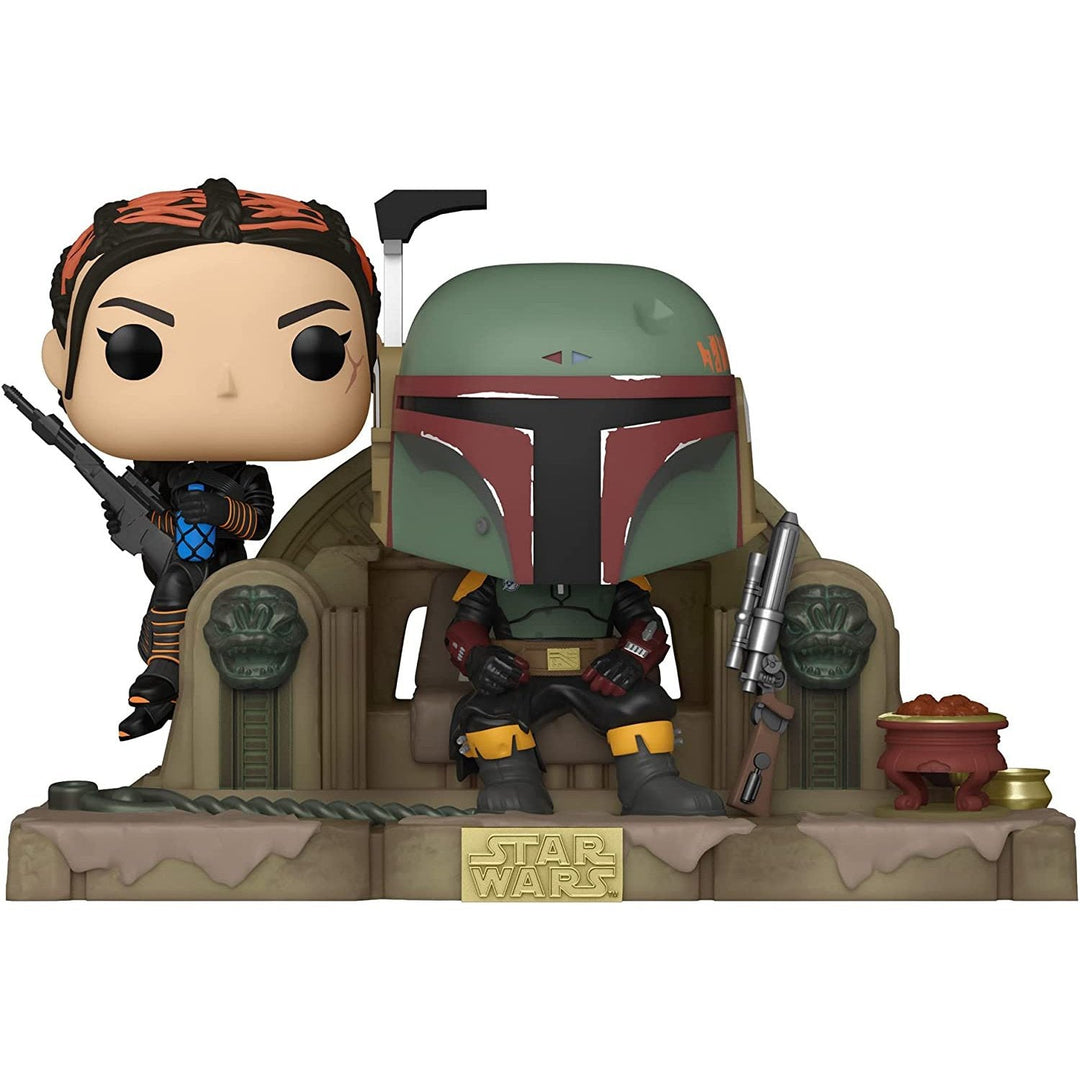 Funko Pop! Moment: Mandalorian - Boba Fett & Fennec Shand Collectible Vinyl Figure - Fundom