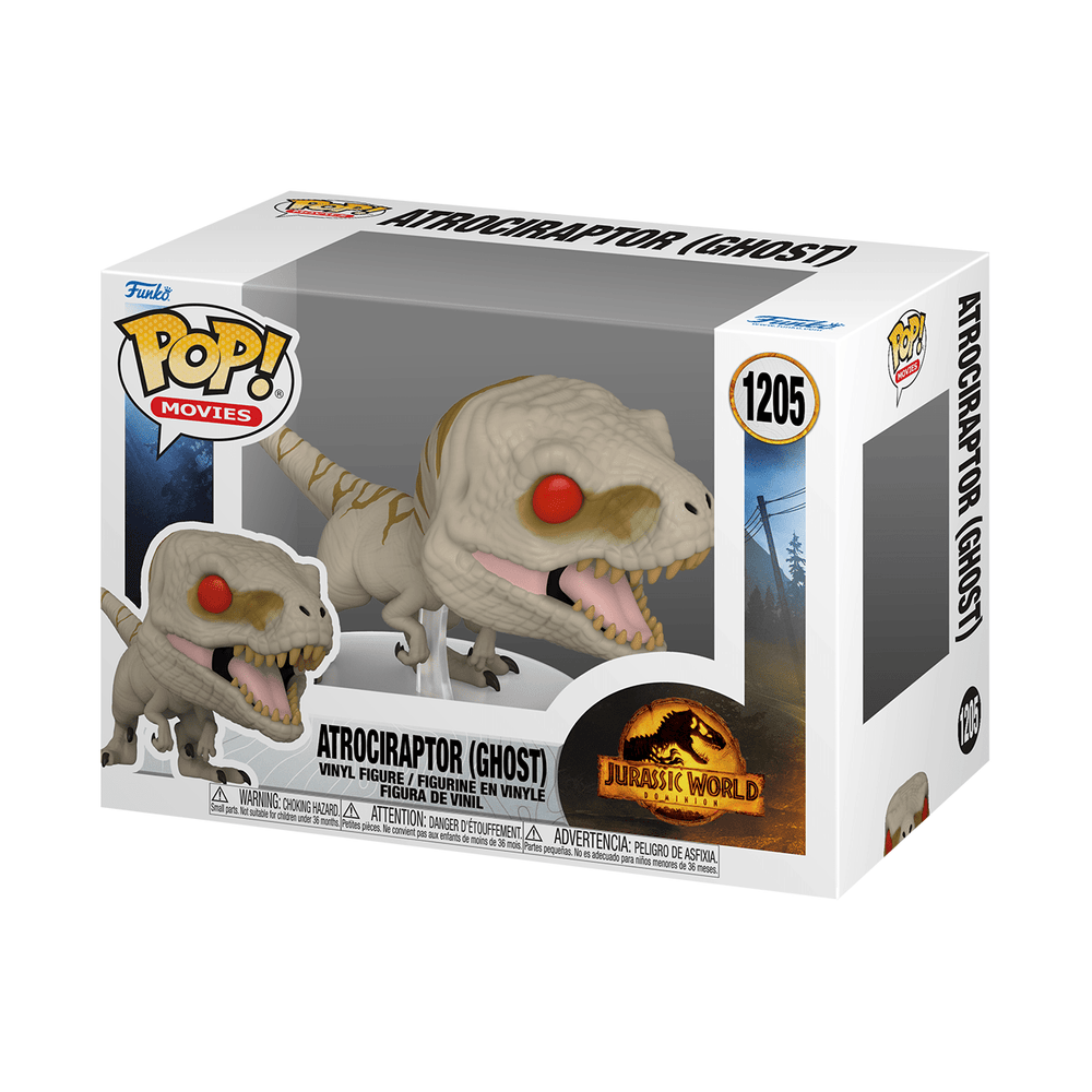Funko Pop! Movies: Jurassic World Dominion - Atrociraptor (Ghost) - Fundom