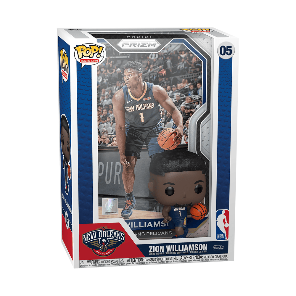 Funko Pop! NBA Trading Cards: Zion Williamson - Fundom