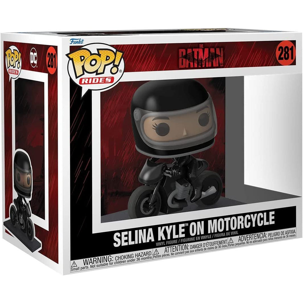 Funko Pop! Ride Deluxe: The Batman - Selina Kyle on Motorcycle Vinyl Figure - Fundom