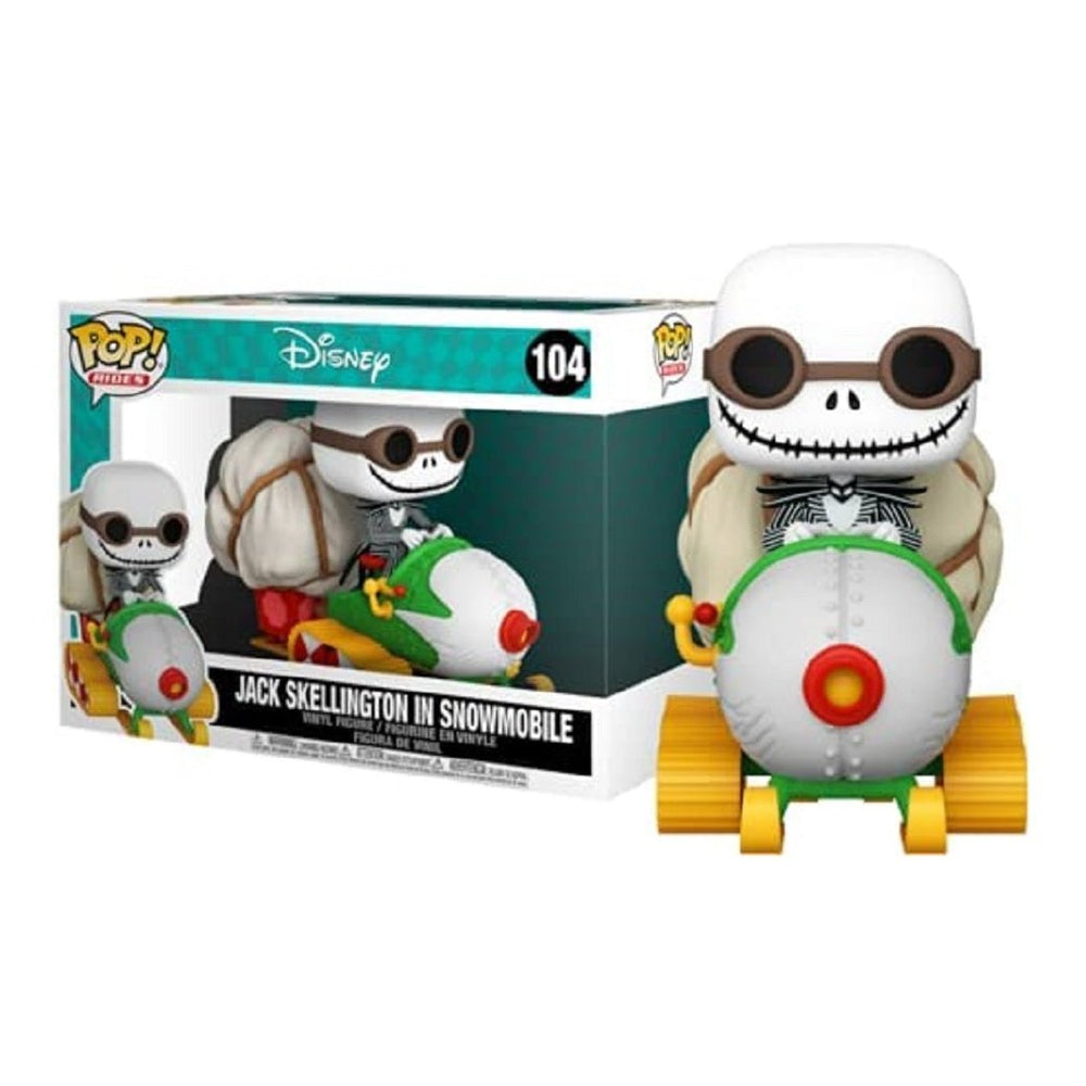 Funko Pop! Ride Super Deluxe: Nightmare Before Christmas - Jack and Snowmobile Vinyl Figure - Fundom