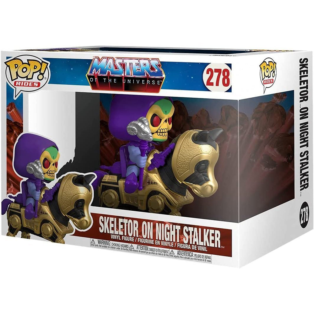 Funko Pop! Rides Masters of The Universe - Skeletor with Night Stalker Vinyl Figure - Fundom