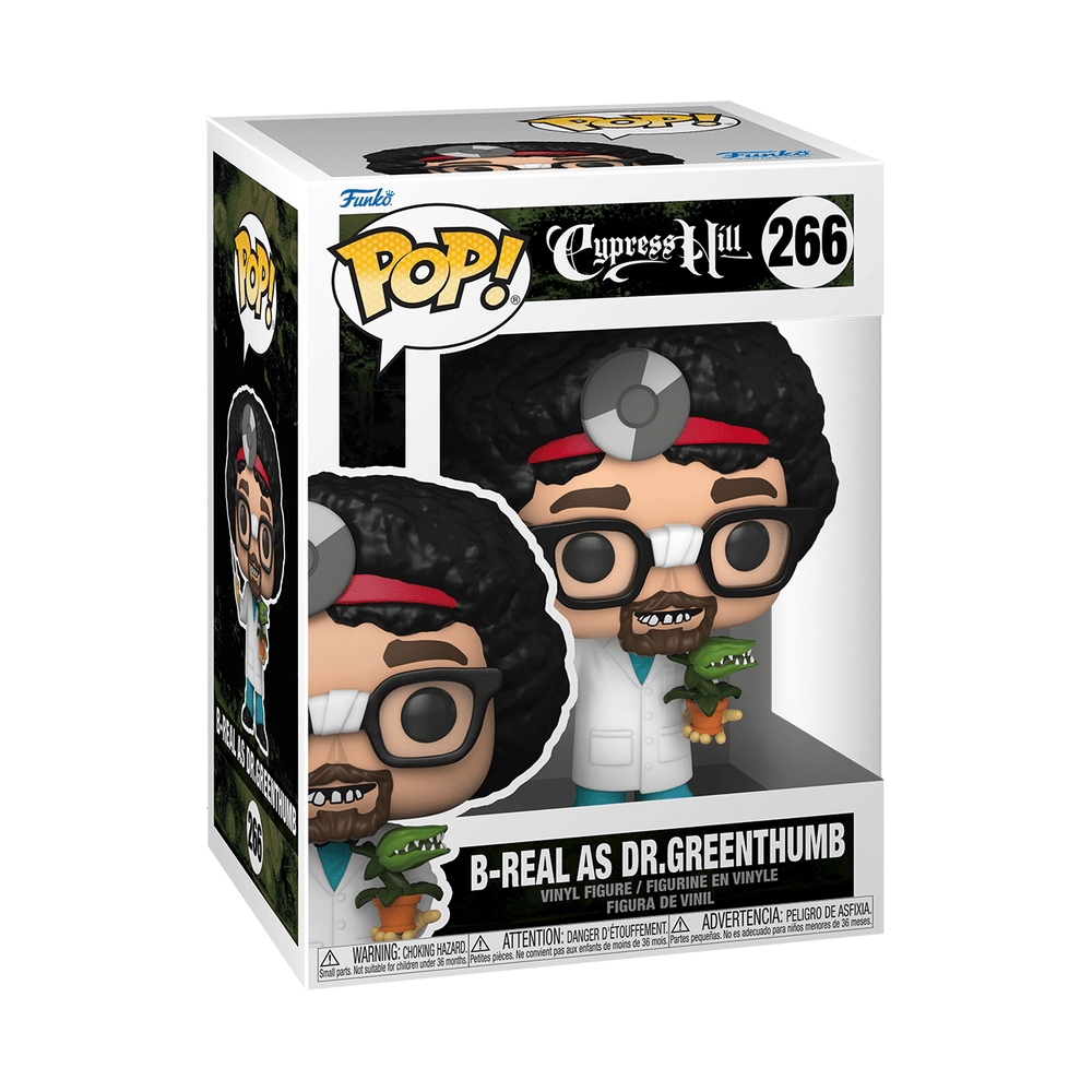 Funko Pop! Rocks: Cypress Hill - B Real (Dr. Greenthumb) - Fundom