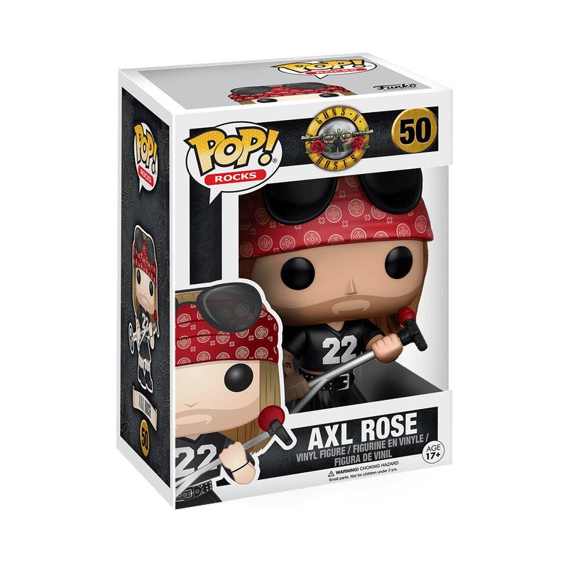 Funko Pop! Rocks: Guns N' Roses - Axl Rose #50 - Fundom