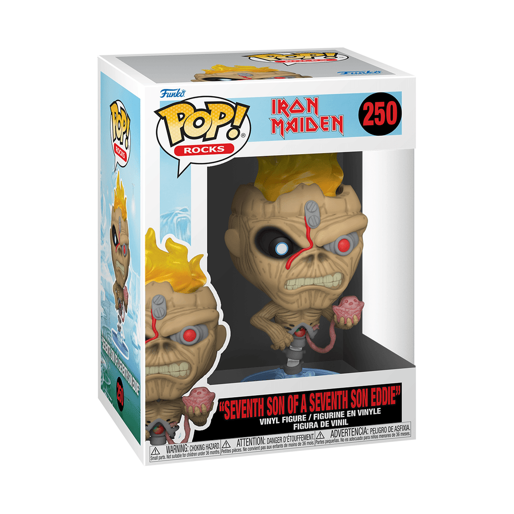 Funko Pop! Rocks: Iron Maiden - Seventh Son Of A Seventh Son Eddie - Fundom