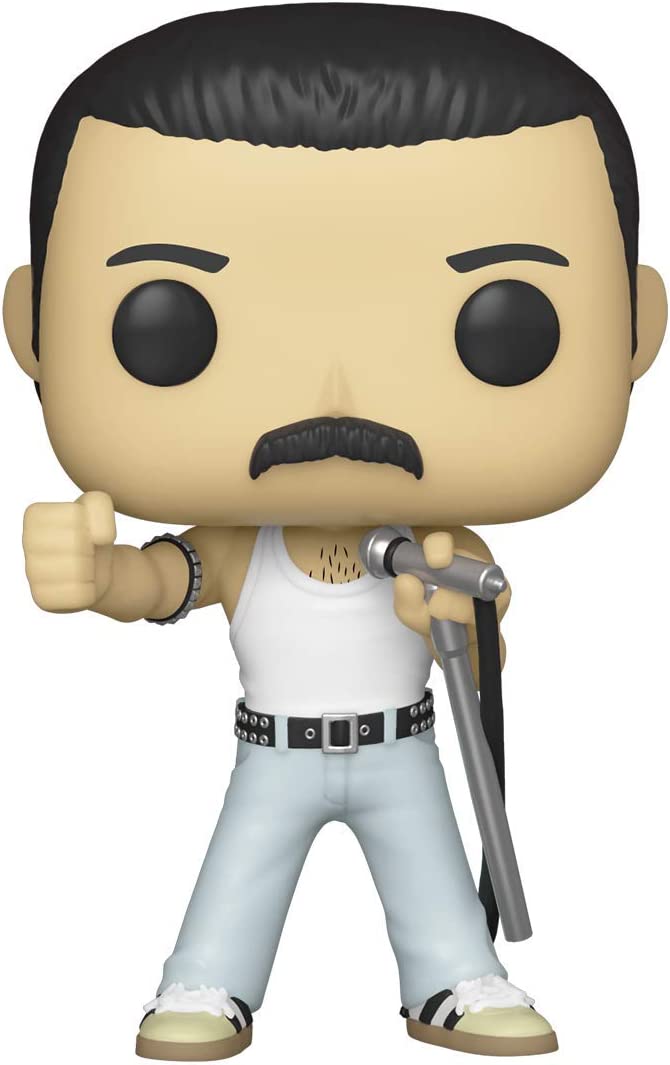 Funko Pop! Rocks: Queen - Freddie Mercury Radio Gaga 1985 Vinyl Figure - Fundom