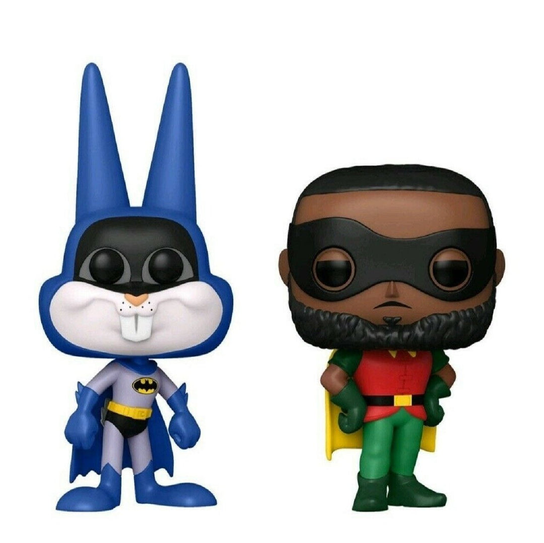 Funko Pop! Space Jam A New Legacy - Bugs Bunny as Batman & LeBron James as Robin Vinyl Figure - Fundom