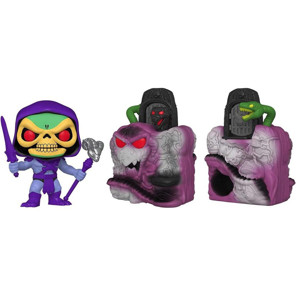 Funko Pop! Town Retro Toys: Masters of The Universe - Skeletor with Snake Mountain Figure - Fundom
