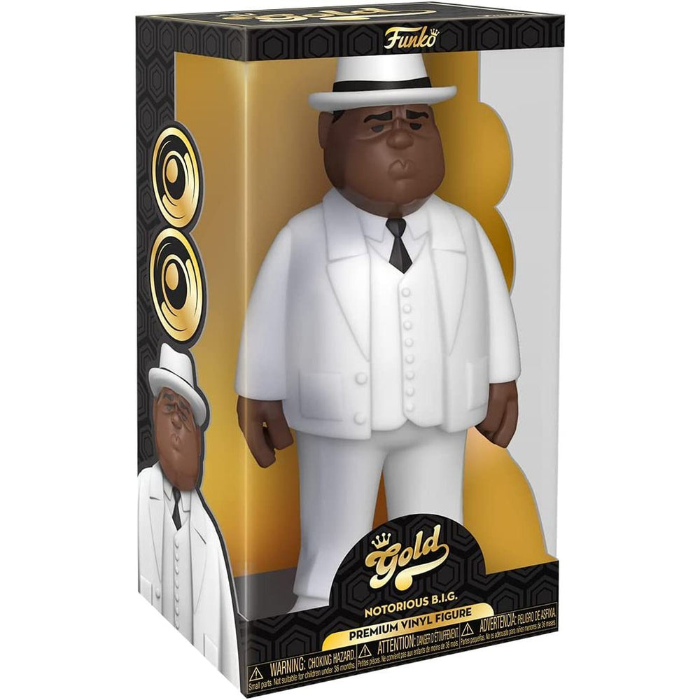 Funko Pop! Vinyl Gold: Biggie Smalls - White Suit 12" Vinyl Figure - Fundom