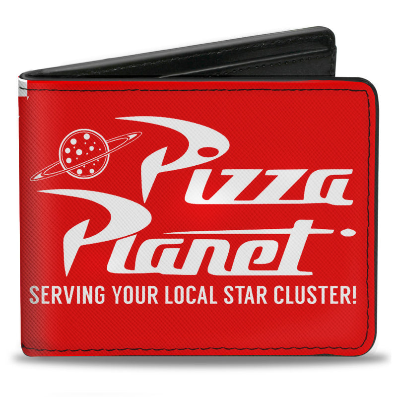 Disney Toy Story Pizza Planet Logo Bifold Wallet