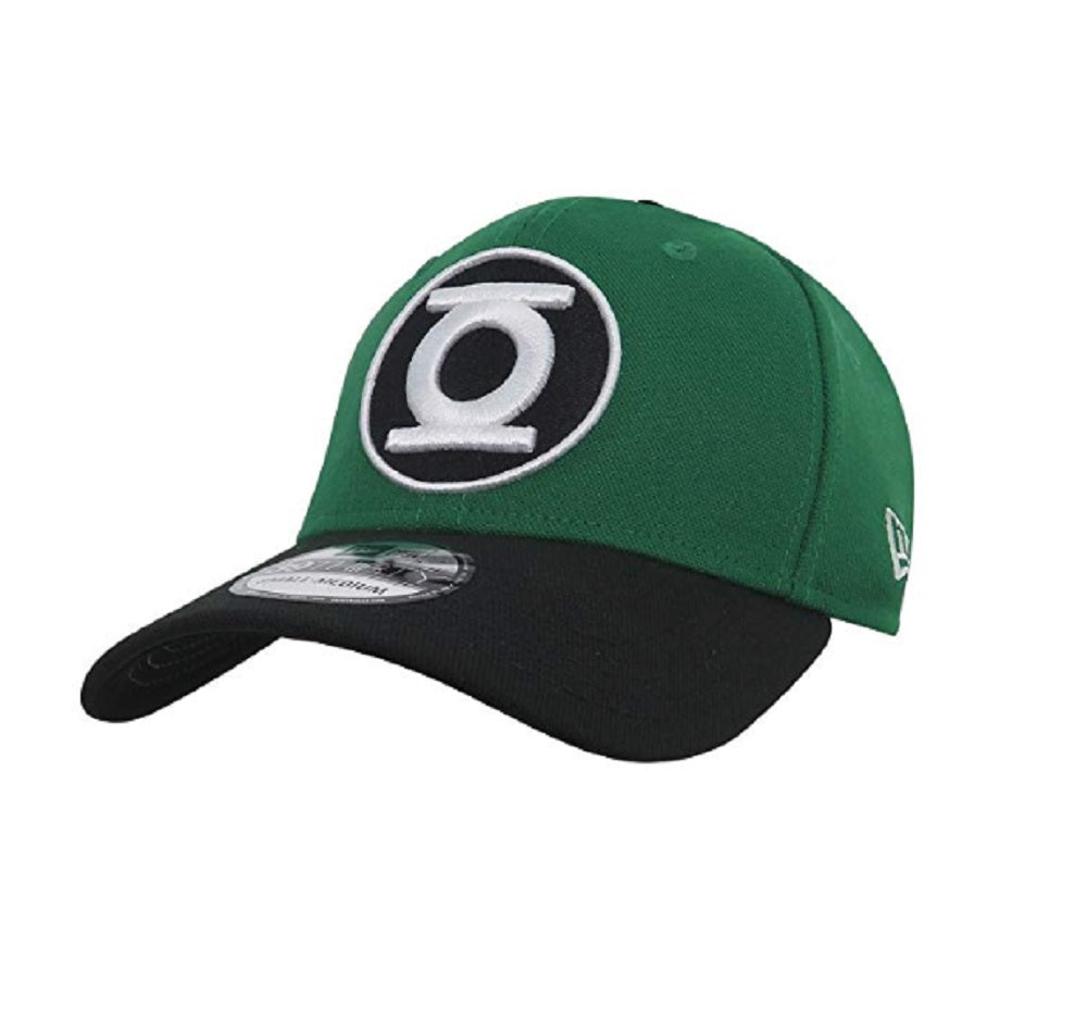 Green Lantern Hal Jordan Symbol New Era 39Thirty Fitted Hat - Small/Medium