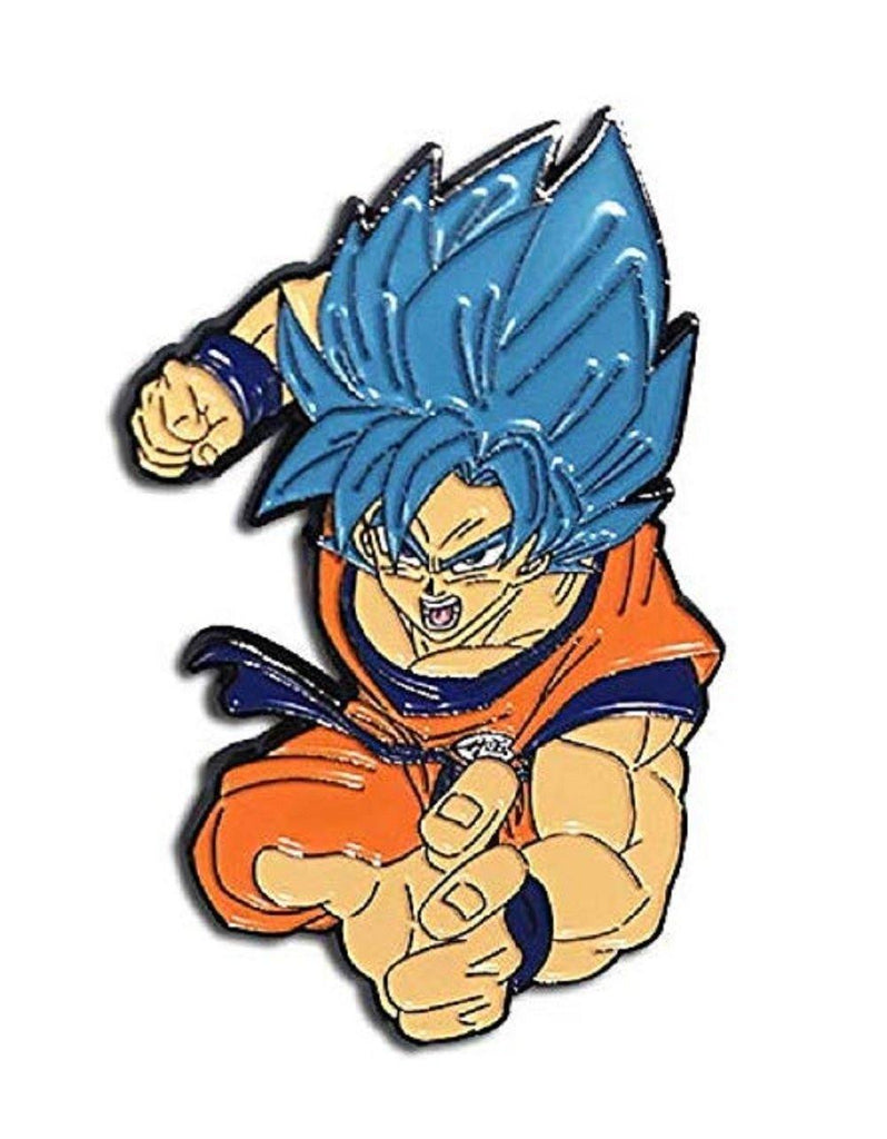 This pin shows gogeta blue and shows broly super sayain 1 but he