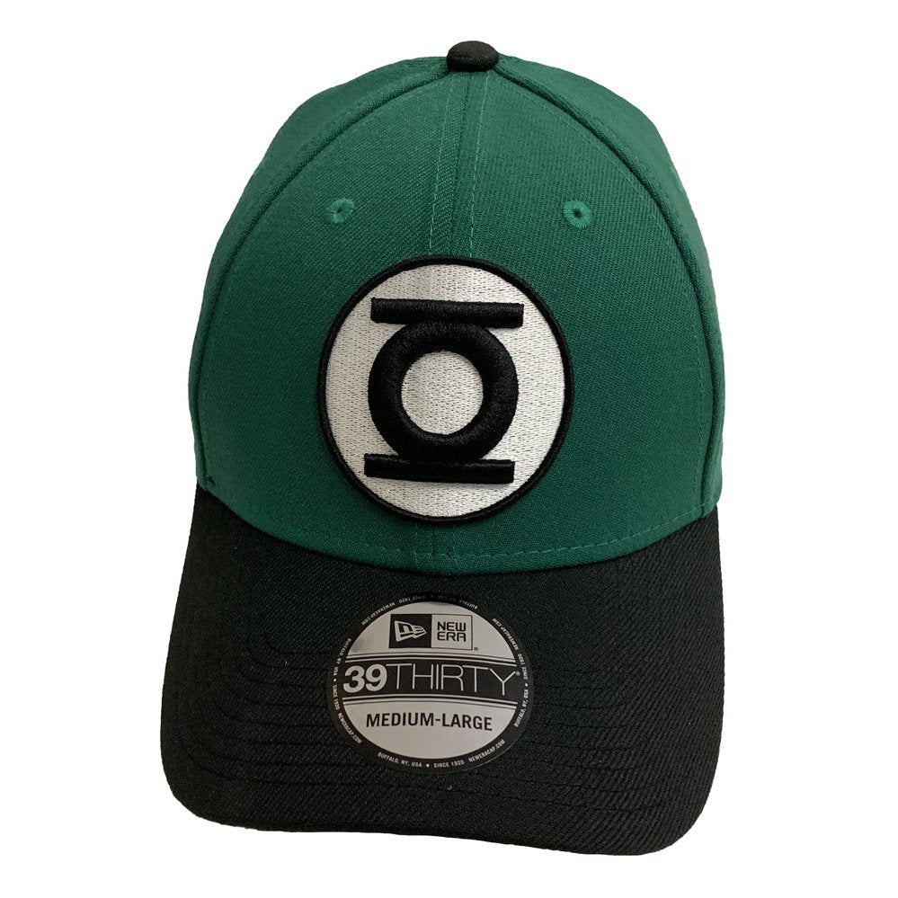 Green Lantern Symbol DC Comics New Era 39Thirty Fitted Hat - Large/Xlarge